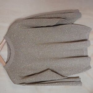 Colleen's Collectables Sparkling Champagne Sweater Oversized Medium Vintage